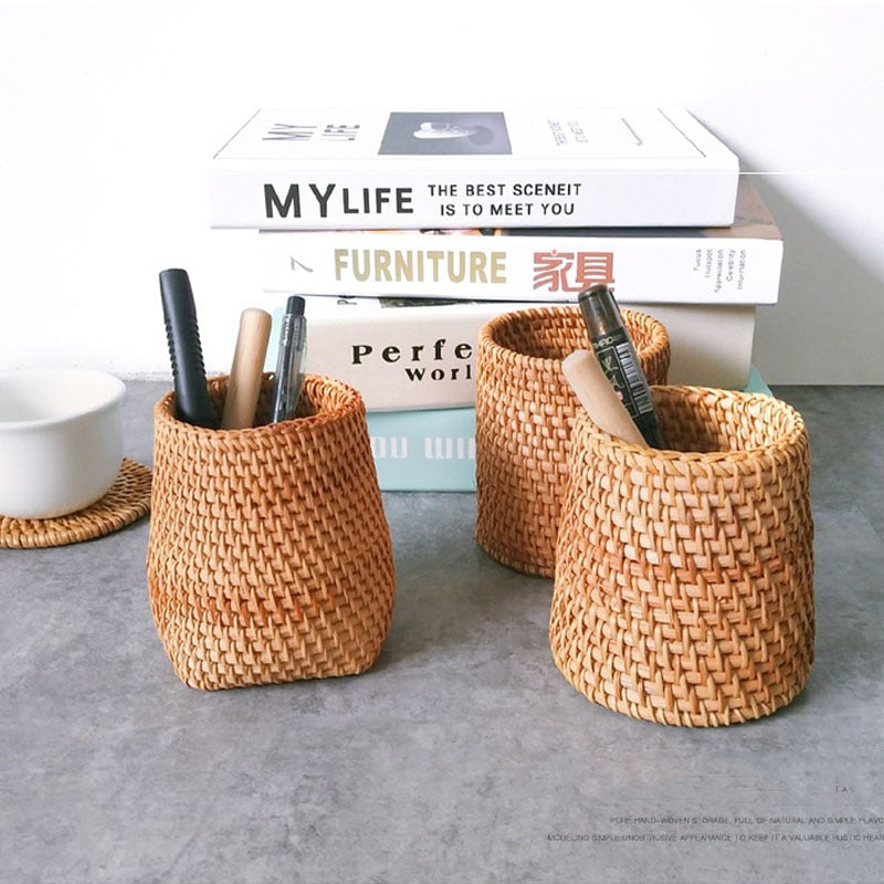 Rattan Organizers