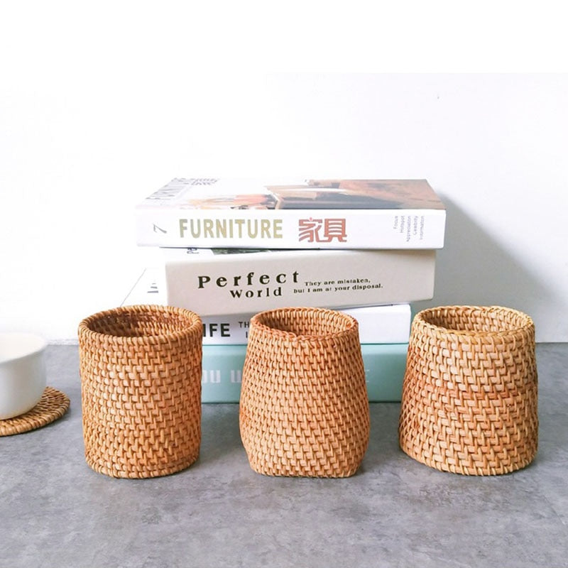 Rattan Organizers