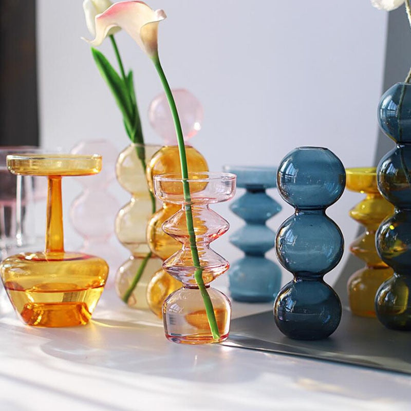 Glass Bubble Vases