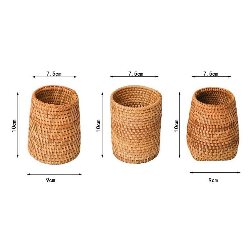 Rattan Organizers